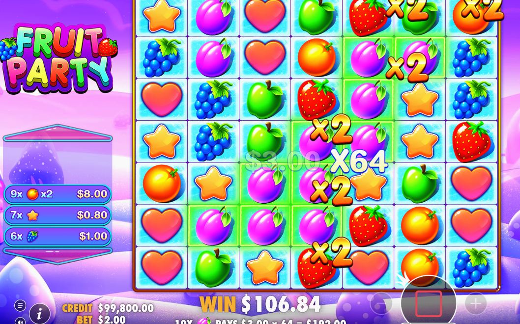 Multiplier tiles of 2x and 4x during Free Spins