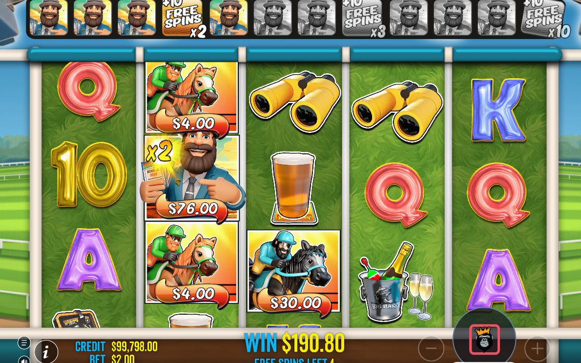 Wild collects the value of every Money symbol on screen