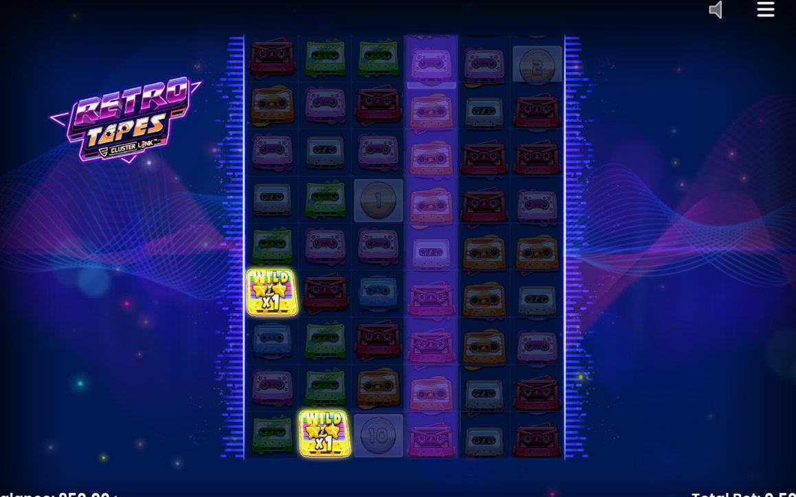 Free Spins round on the 6x9 grid